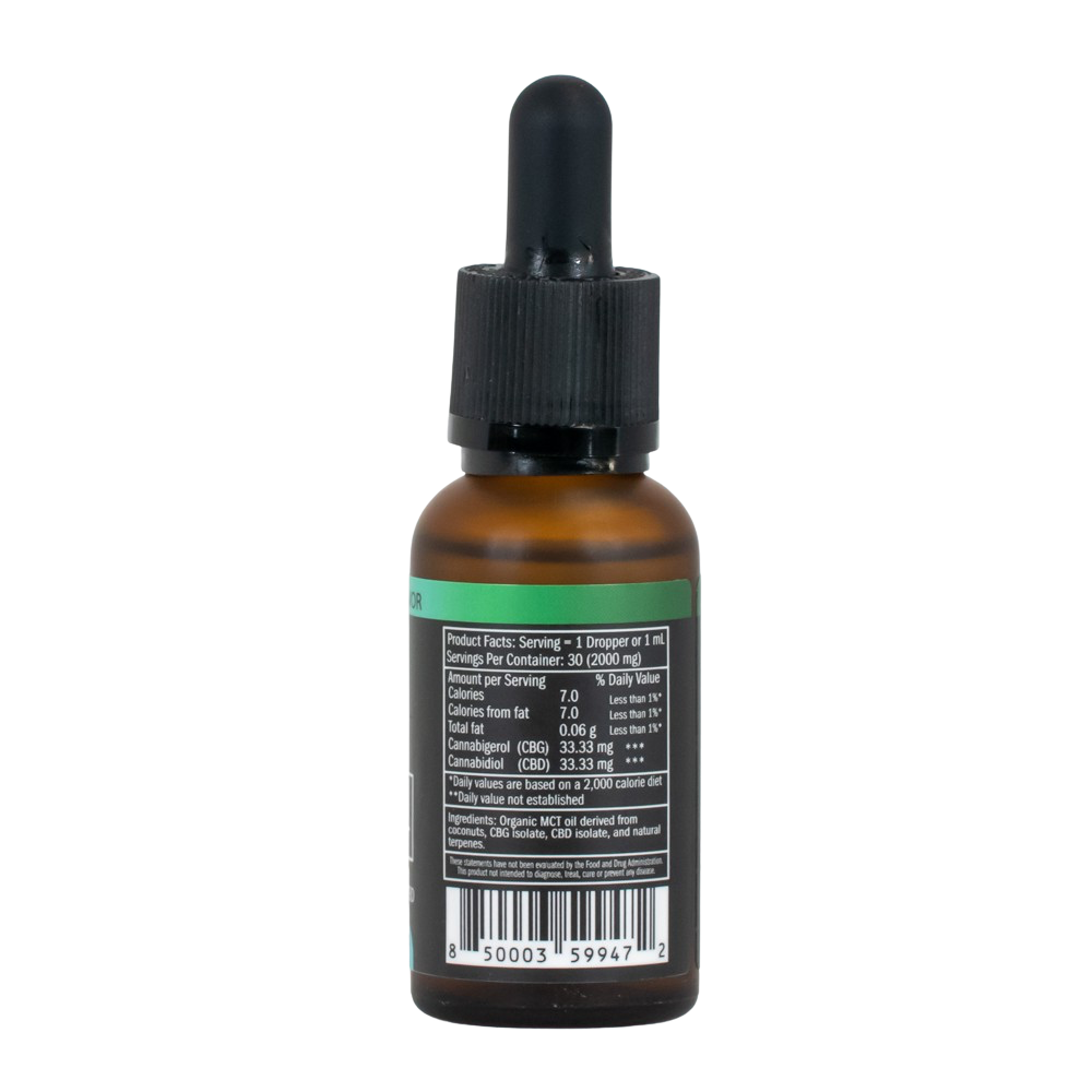 Energy CBG Oil Fruity Pebblez Serving Size