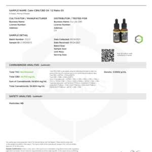 CBN Oil for Sleep | Calm Blend Pineapple Whip | OUR LIFE CBD