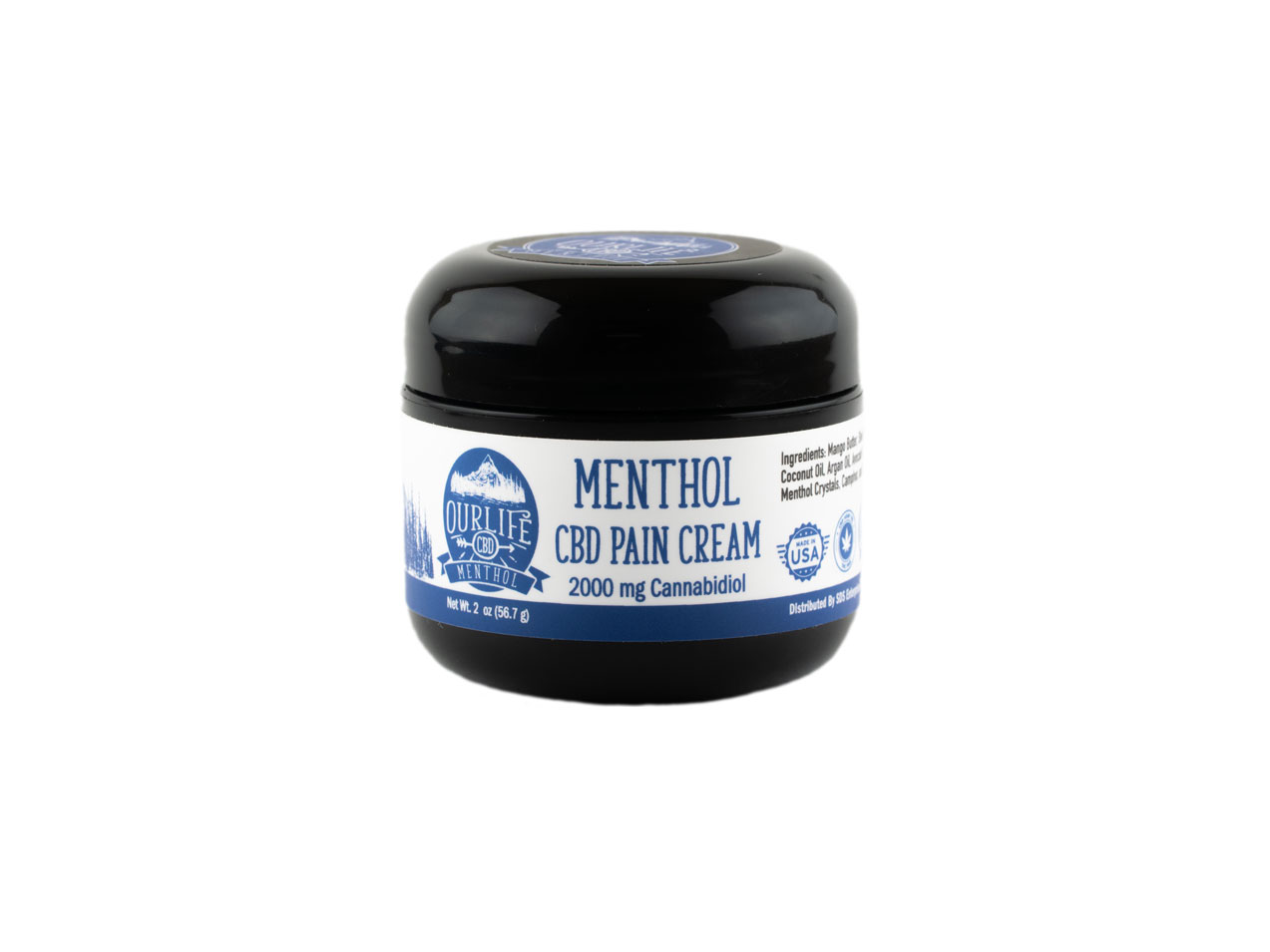 Menthol CBD Pain Cream 2000mg